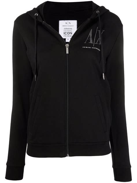 armani exchange hoodie mens|armani exchange zip up hoodie.